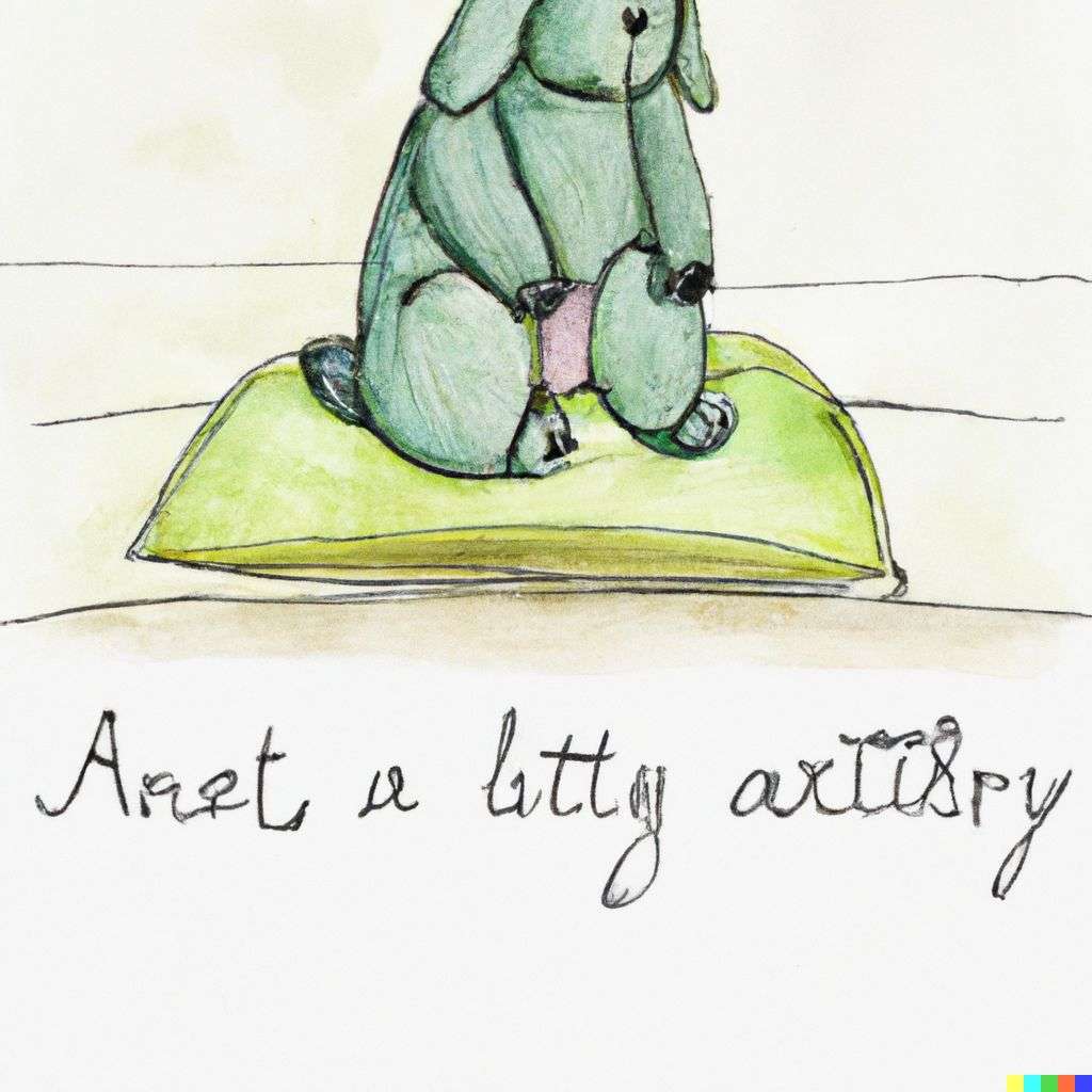 a representation of anxiety, by Beatrix Potter